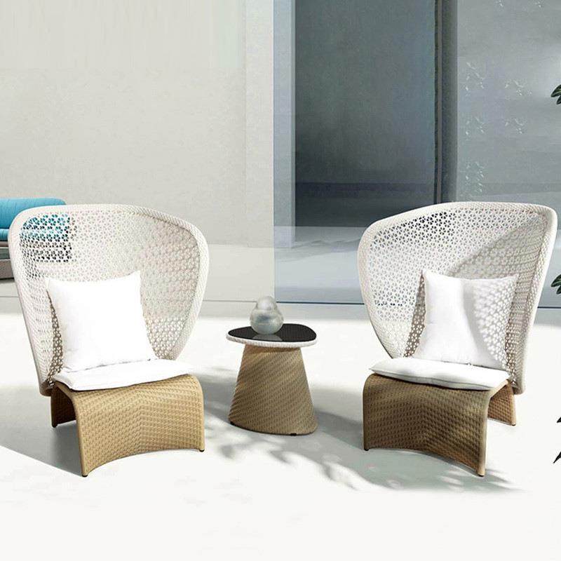 户外桌椅设计师花园庭院藤编家具创意室外阳台桌椅组合样品房藤椅,纺织面料/辅料/配套,纺织机械配件,淘宝优惠券,粉丝福利购,淘宝优惠卷