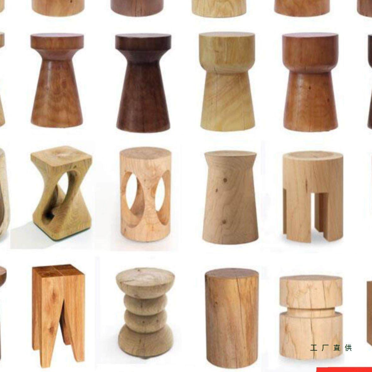 实木墩子原木凳子北欧边几圆形摆件树墩根雕民宿矮凳树桩床头柜,纺织面料/辅料/配套,纺织机械配件,淘宝优惠券,粉丝福利购,淘宝优惠卷