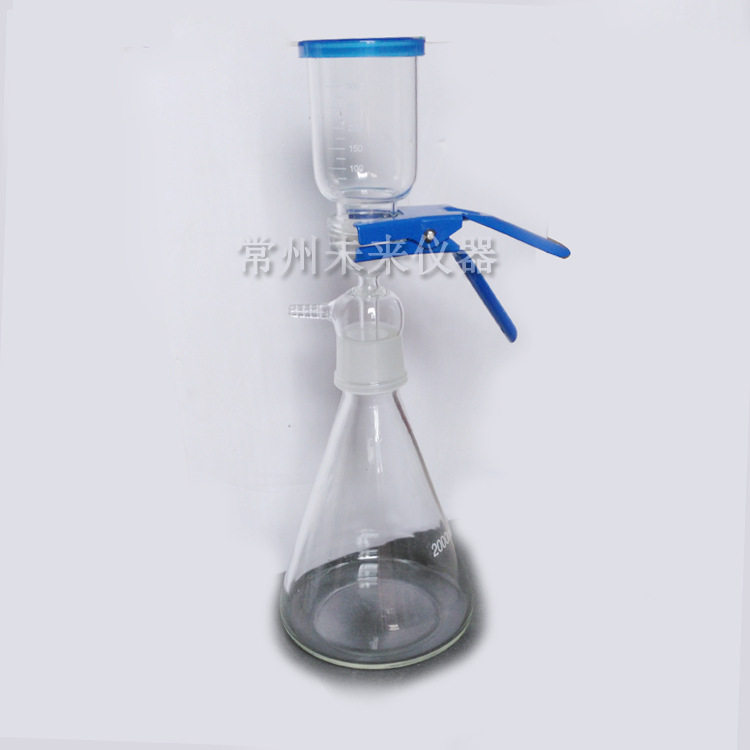 出口品质全玻璃微孔滤膜过滤器溶剂过滤器悬浮物抽滤装置