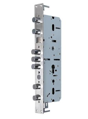 热销出口防盗门大霸王6068锁体智能锁体全自动指纹锁密码锁通用