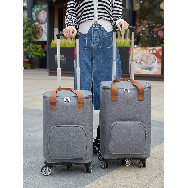 买菜拖车家用折叠推车轻便购物车拉菜车家用便携买菜车小拉车轻便