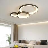 餐厅客厅主灯饰灯具卧室灯大X家用客厅灯现代简约led吸顶灯极简