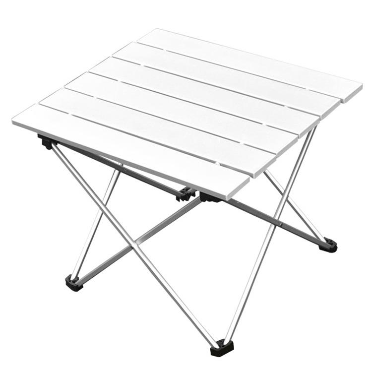 简约烧烤野营野餐桌摆摊折叠桌便携可伸缩简易餐桌户外泡茶折叠桌