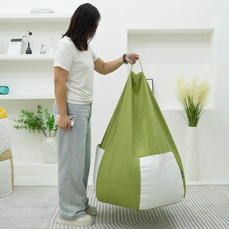 可躺可睡豆沙椅休闲小户型卧室阳台懒人椅懒人沙发豆袋榻榻米单人