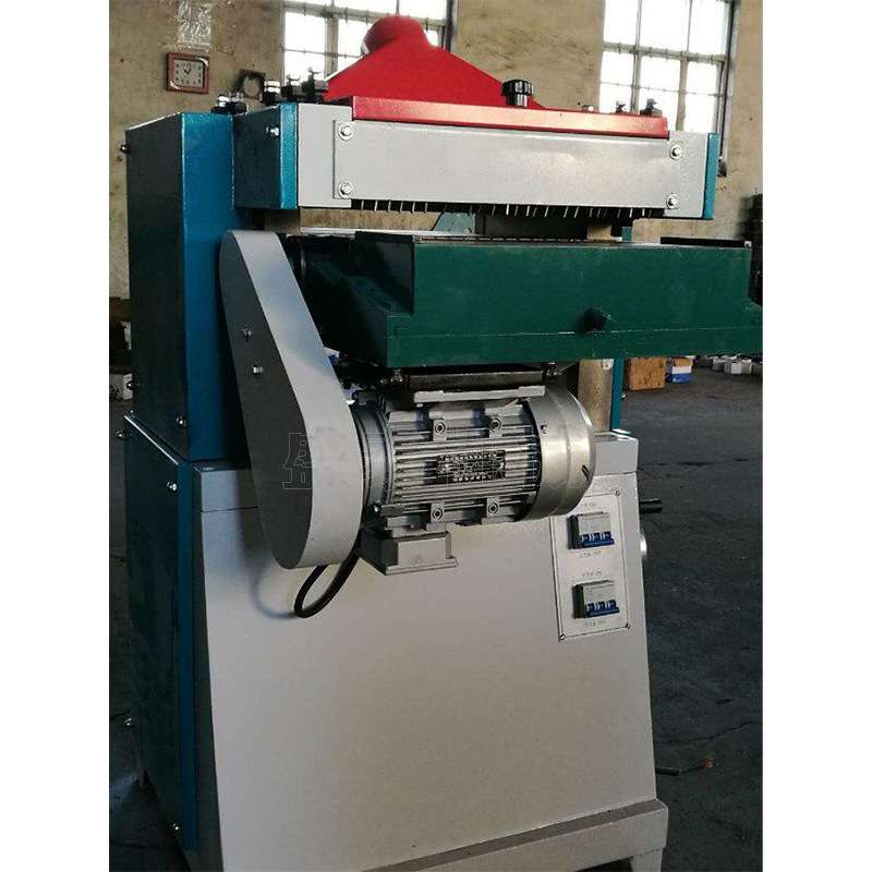 木工机械高速双面压刨机  家具厂无尘压刨设备 输送带压刨设备