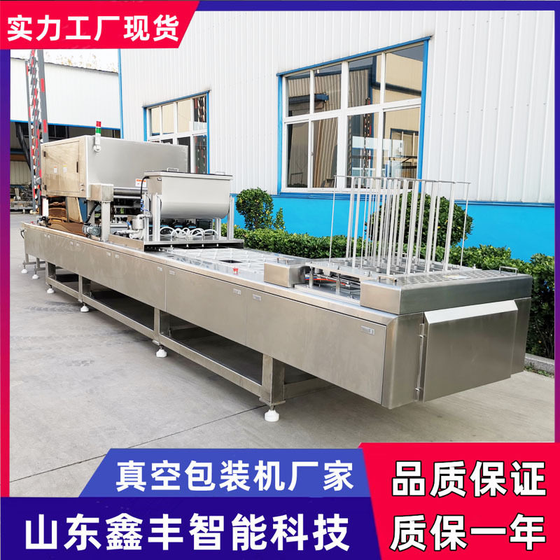 冷鲜肉海产自动真空充气封口机