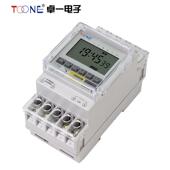 卓一微电脑时控开关ZYT02路灯定时开关时间控制器电子定时器220V