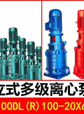 100DL100-20X6立式多级泵DLR热水增压管道离心泵高层建筑给水X20