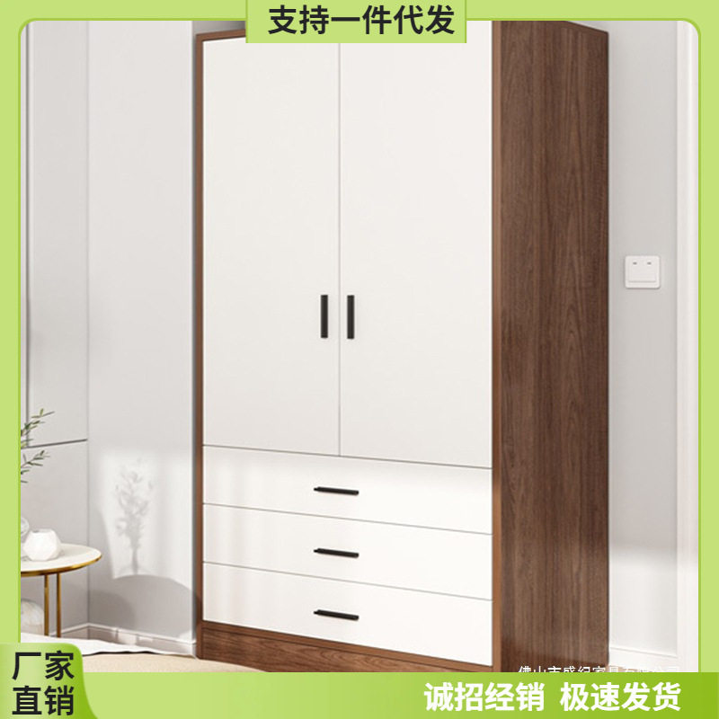 小户型木质简易衣柜收纳橱