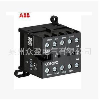 KC6-22Z*24VDC/8220275/ABB接触器式中间继电器K系列4A4P四极2
