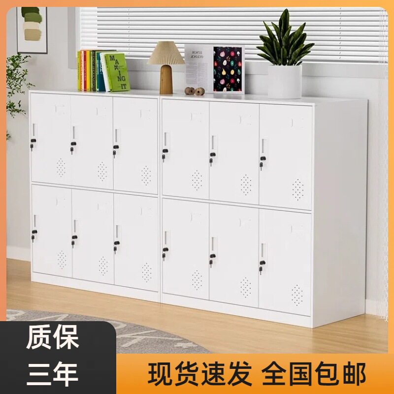 彩色铁皮幼儿园教室书包柜