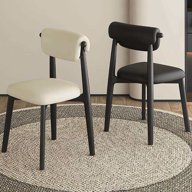 2025新款椅子餐椅家用餐桌椅轻奢高级感法式餐椅意式极简舒适靠背