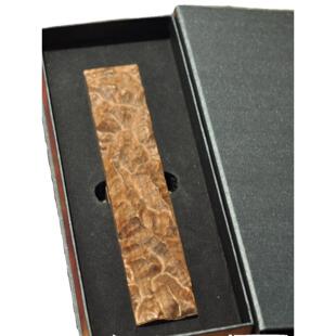 观山形香炉线香茶室香座实木创意香插托禅意摆件手工雕刻卧香炉