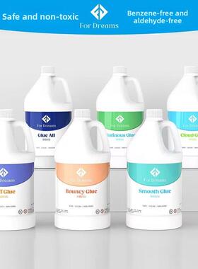 FD手工制作白胶木工胶史莱姆做泥起泡胶分装500ml材料无苯无醛