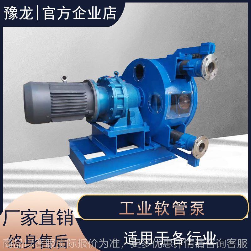 工业蠕动式软管泵 大流量发泡水泥输送泵 耐腐蚀耐高温软管挤压泵