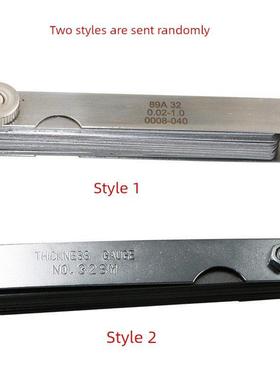 高精度/套单片0.02-1.0mm塞规32pcs塞尺塞尺片塞尺间隙尺厚薄规