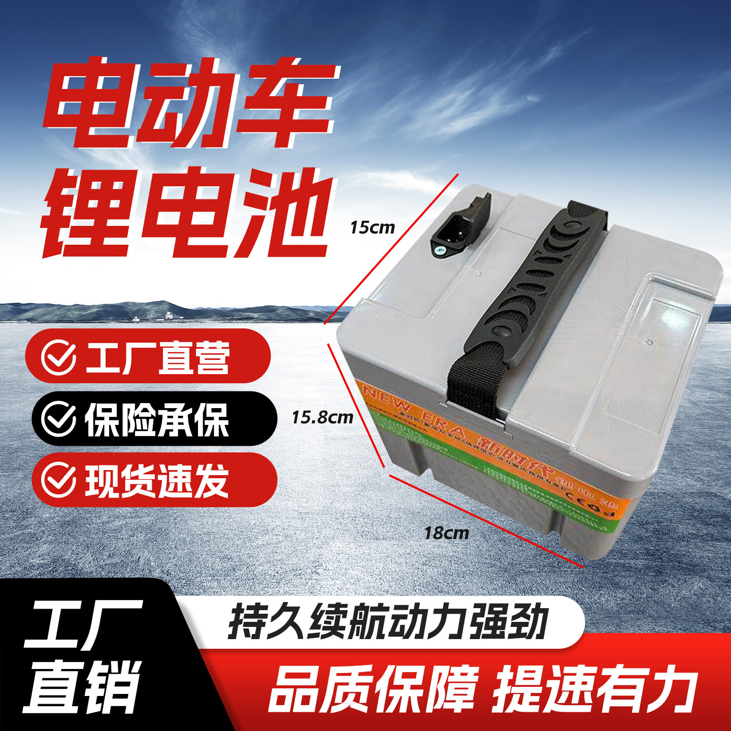 星恒天能同款厂家直销雅迪台铃爱玛新国标电动车48v20ah锂电池