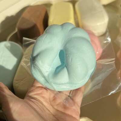 慢回弹捏捏乐玩具冰淇淋球解压神器湿软粘手可爱圣诞礼物squishy