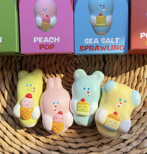 原创捏捏歪嘴甜心慢回弹捏捏乐解压玩具发泄玩具小红书squishy