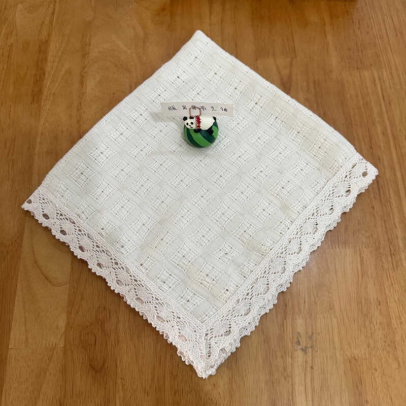 编织纯色防尘盖巾空气净化器床头柜盖布立式空调遮挡布打印机罩子