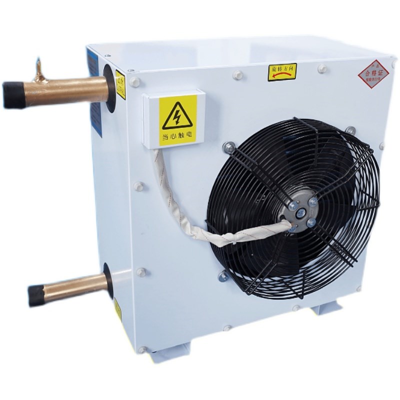 工业暖风机养殖场育雏水热风炉水蒸气烘干商用升加温室大棚取暖器