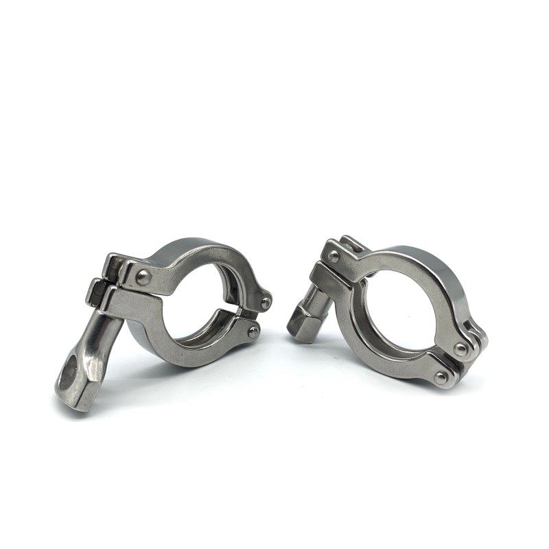 304不锈钢快装双销卡箍卫生级13CS双销卡箍卡盘精铸卡箍超重型