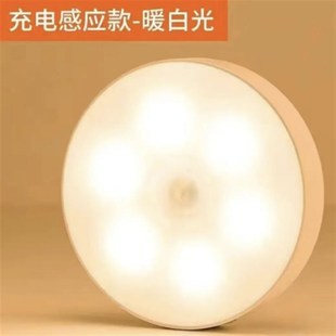 智能人体感应灯入户门卫生间起夜过道充插电式小夜灯自动亮灯