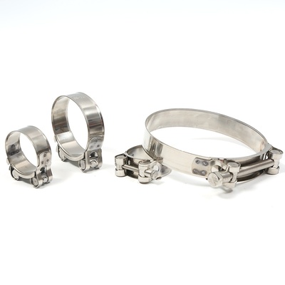 304加厚不锈钢强力喉箍欧式抱箍圈管箍K管卡管束水管固定卡扣管卡