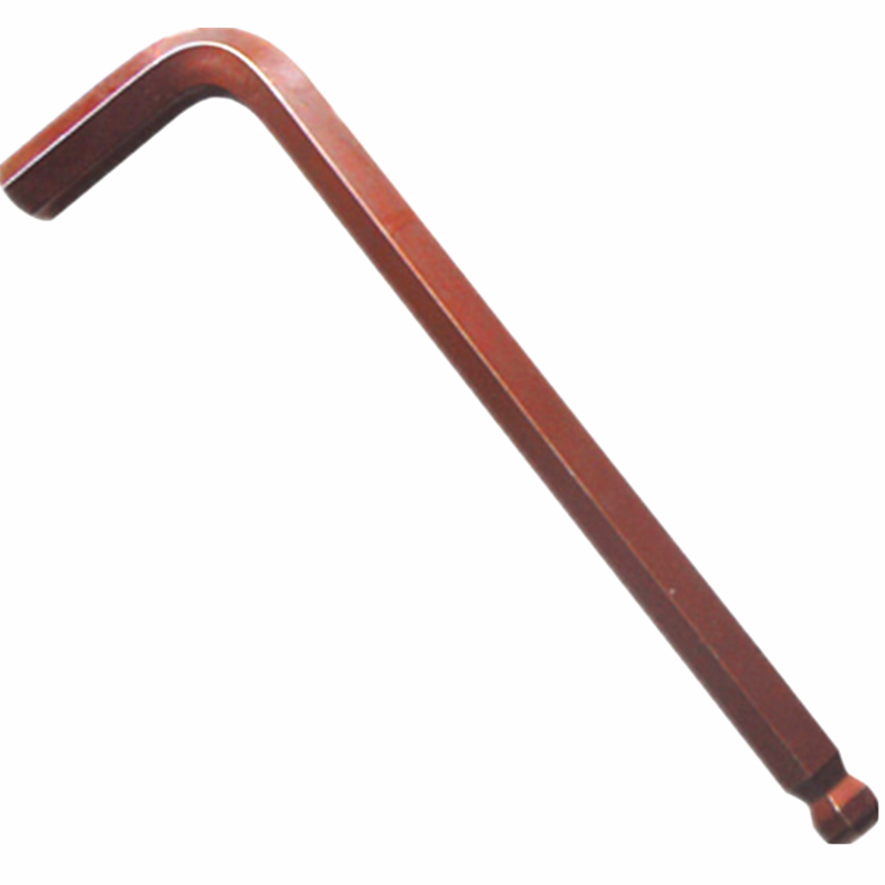 进口S2材质加长M3 6 8MM厘单支工业级球头六棱内六角扳手套装