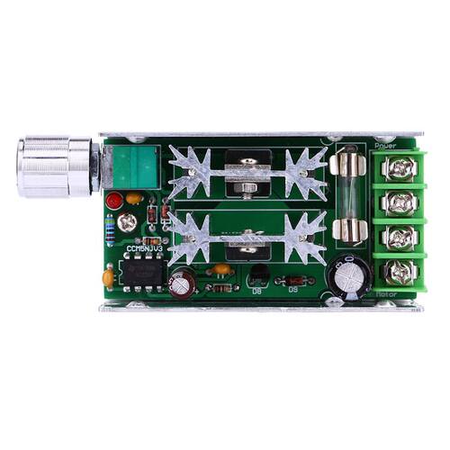 无级调速开关 PWM直流电机调速器 12V24V36V60V10A反极保护CCM5NJ