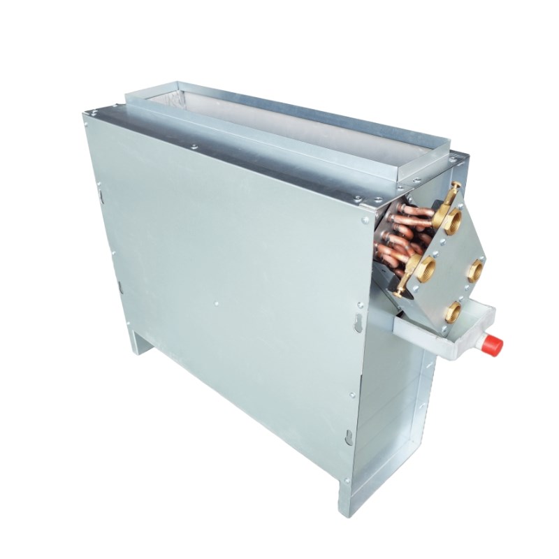 暗装立式风机盘管四管制中央空调隐藏水冷暖空气能煤改气井水空调