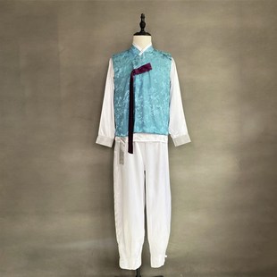 速发朝鲜舞蹈演出服生学男艺考表演服装 功数民族成人考级练少服装