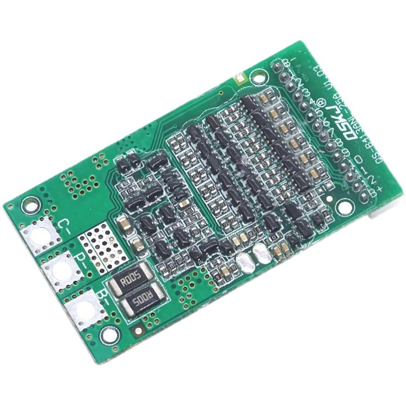 6-13串24V 36V 48V 聚合物 磷酸铁锂 通用保护板25A同口分口通用