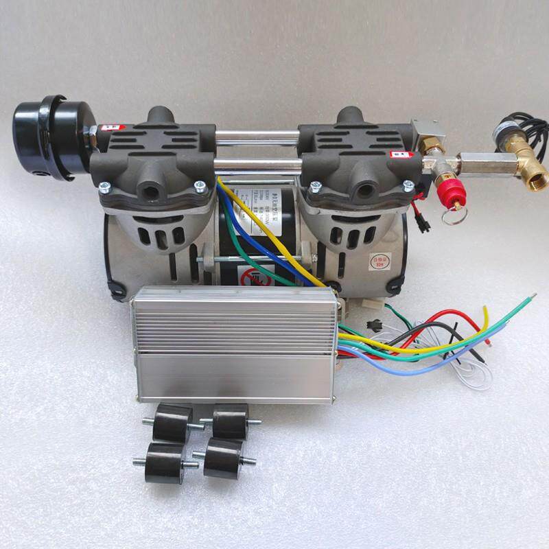 小型直流AGV小车空压机低噪音静音无油充气泵12V24V48V72V/96伏