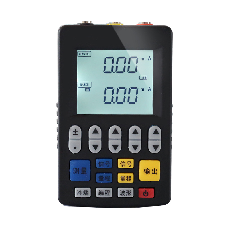 手持信号发生器有无源电流4-20mA电压电H阻Pt100热电偶温度校验仪