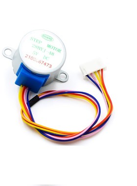 5V 4相5线步进马达 28YBJ48 28BYJ48 减速步进马达 引线25CM