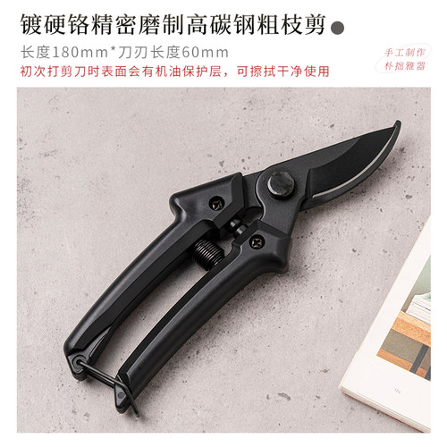 花剪花艺插花修枝园艺剪修剪树枝剪刀果树园林树枝粗枝剪省力舒适