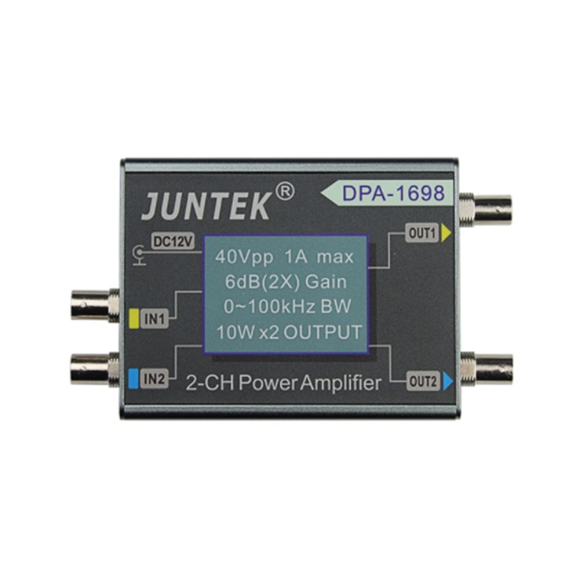 均测DPA-1698双通道DDS函数讯号产生器的功率放大器X直流功放工程