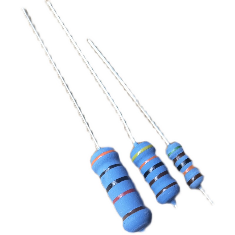 台湾厚生1W2W3W金属氧化膜电阻33K 47K 51K82K 100K 150K 200K 1%