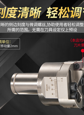 速发数控槽刀范518-6 4-围2 50-82 -0810粗镗环形可调端面CC槽刀