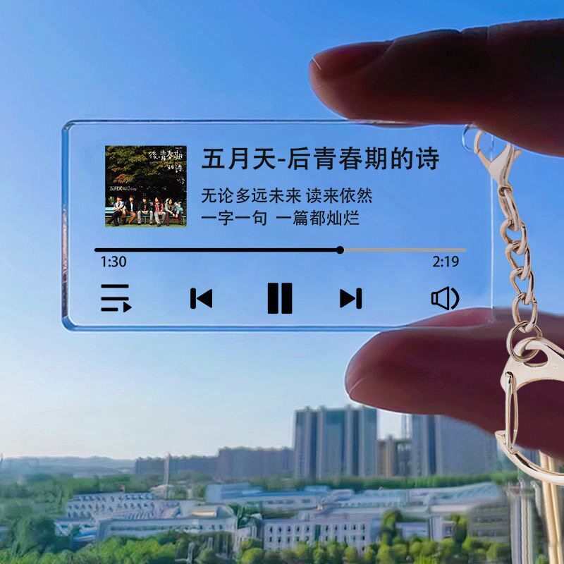 速发五月天专辑封面后来的我们 恋爱IG 歌词扣挂件挂饰