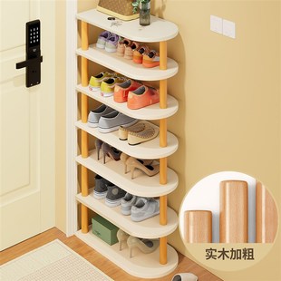 速发门口多纳鞋架家用小口门窄房用简易多功能收层宿舍鞋柜置物架