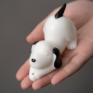 速发 香意小香插可爱动物香创香立家用插拖底座小狗线香托盘