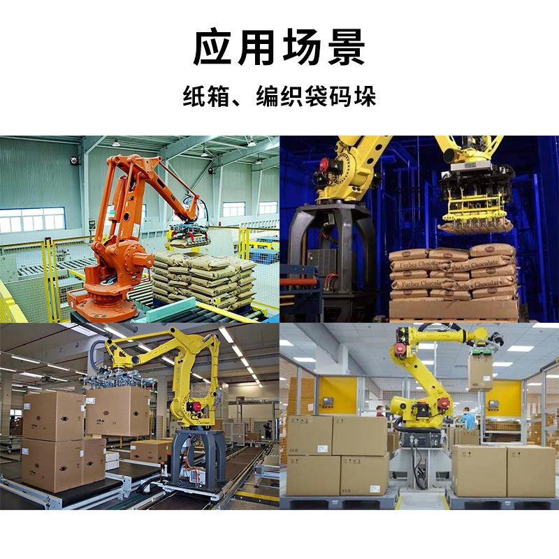 制运码垛流水线 负载纸箱自动搬移小载50kg码垛码垛机定包装方案 - 实物图