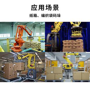 制运码垛流水线 负载纸箱自动搬移小载50kg码垛码垛机定包装方案