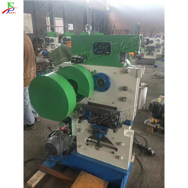 电冲js-qdj-3动角冲切断机 铁角钢槽钢型材孔孔剪切一体机 小型联