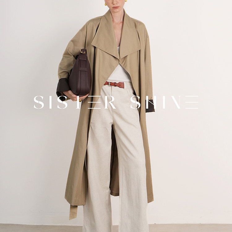 黑标线/ROW风秀场灵感重磅风衣