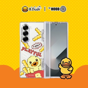 小黄鸭 适用三星Samsung THE Flip6 小黃鸭联名系列 Fold 7磁吸手机壳前屏幕中轴折叠保护套 HOODxB.Duck