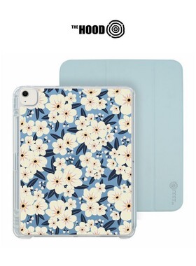 THE HOODxCaro Terranova艺术家Forget Me Not Flower适用苹果iPadPro/Air7/Mini新款可拆式多角度防摔保护套