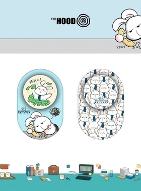 THE HOODx星期一的布鲁斯艺术家联名Flippy磁吸手机支架 适用磁吸苹果iPhone手机超强磁吸力轻松单手掌控手机